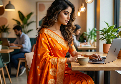 Lightweight Sarees Perfect for Summer Weddings