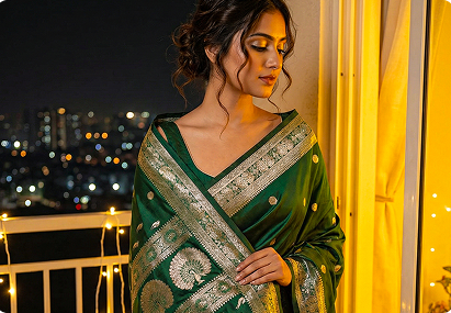 The Timeless Beauty of Handwoven Sarees