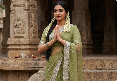 Jewelry Pairing Tips for Silk Sarees