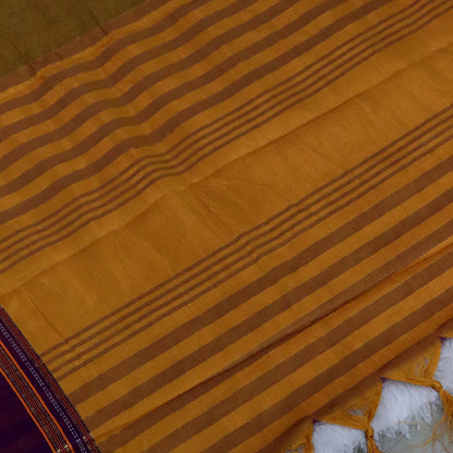 Women's Art Silk Traditional Saree with Zari Border and Unstitched Blouse Piece.