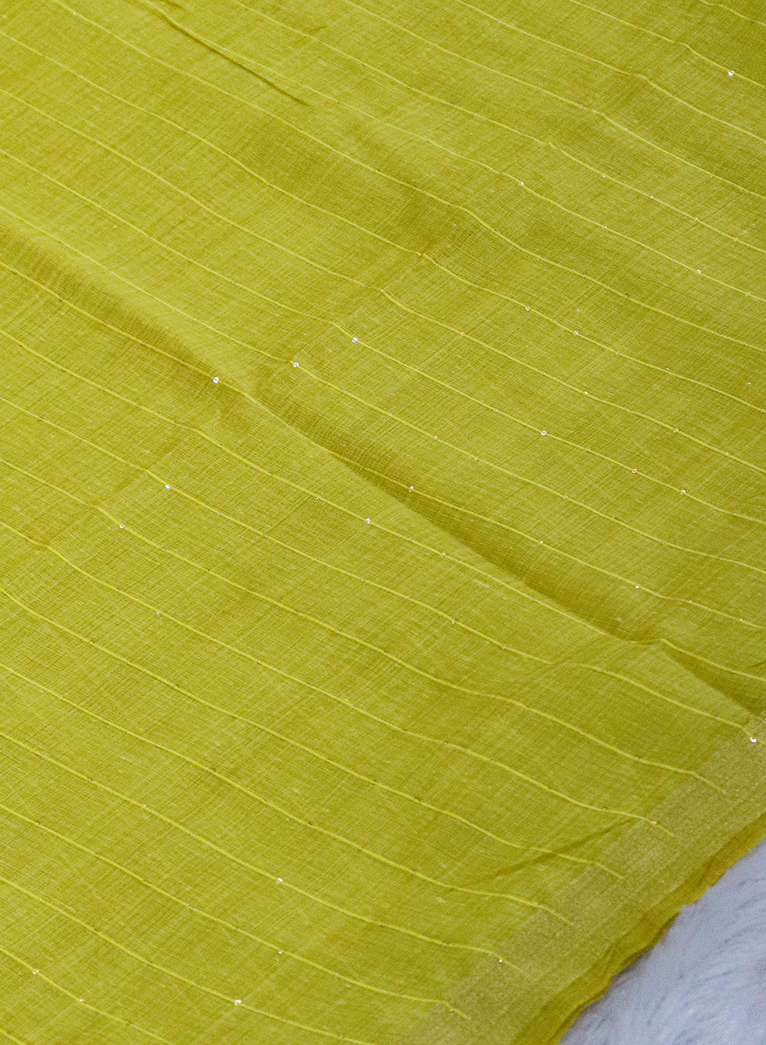 Women's Paithani Style Woven Linen Cotton Saree with Unstitched Blouse Piece.