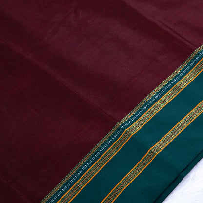 Women's Art Silk Traditional Saree with Zari Border and Unstitched Blouse Piece.