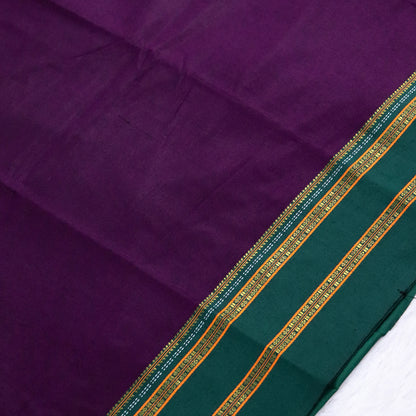 Women's Art Silk Traditional Saree with Zari Border and Unstitched Blouse Piece.