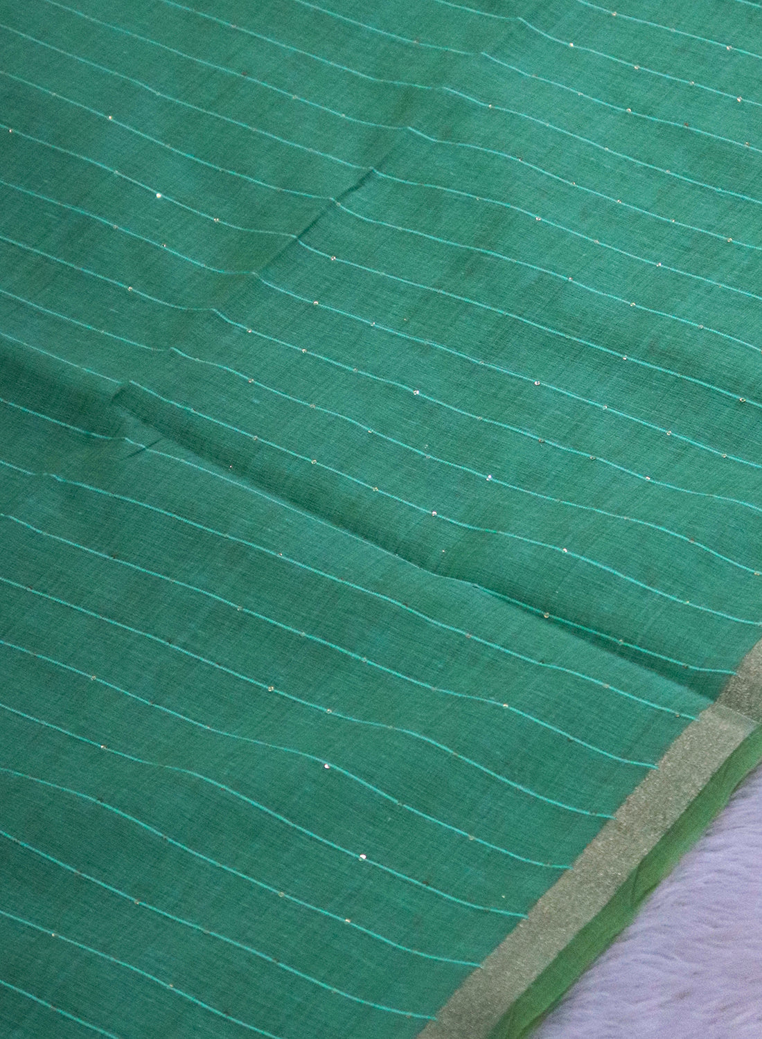 Women's Traditional Zari Cotton Silk Saree with Unstitched Blouse Piece.