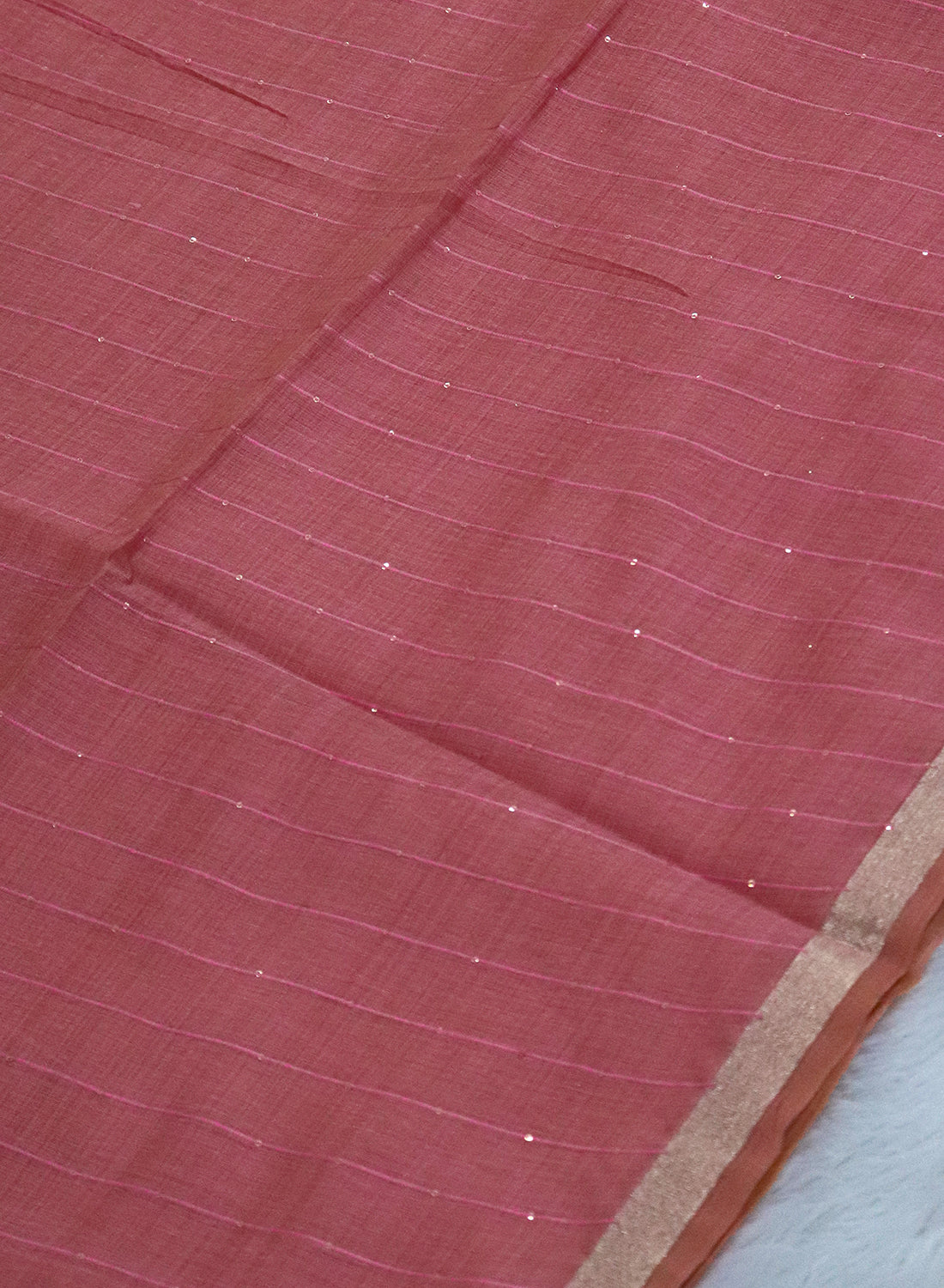 Women's Traditional Zari Cotton Silk Saree with Unstitched Blouse Piece.